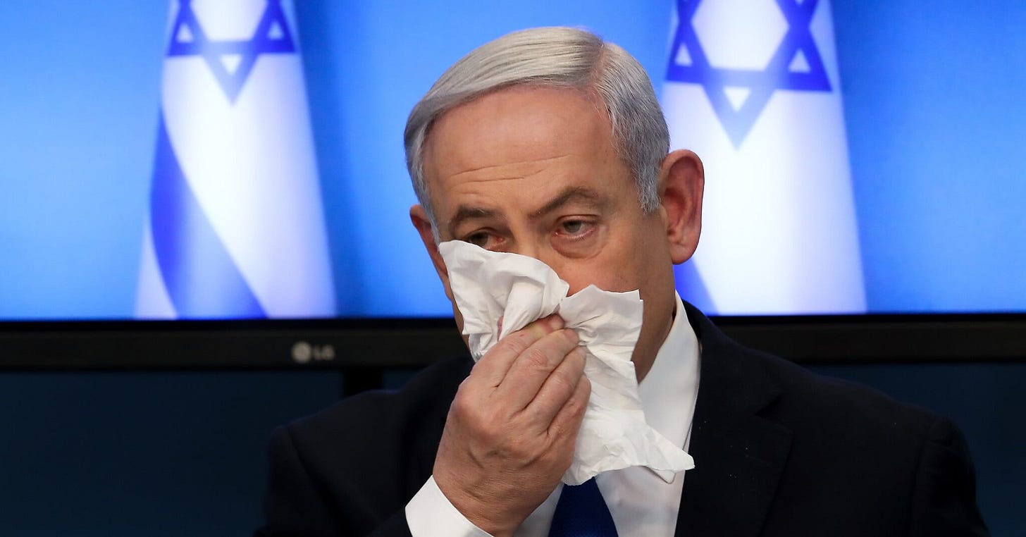 Netanyahu and aides undergo 'routine' COVID-19 test; none infected | The  Times of Israel