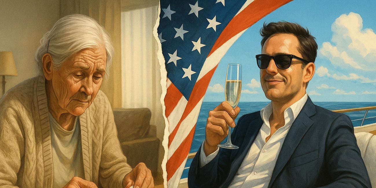 Are We Still a Nation That Takes Care of Its Own—Or Just a Playground for Billionaires?