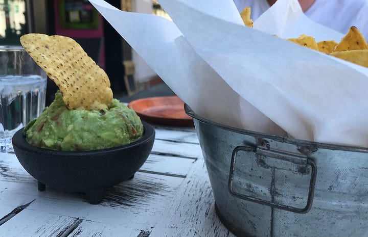 Krista, guac, bookstore