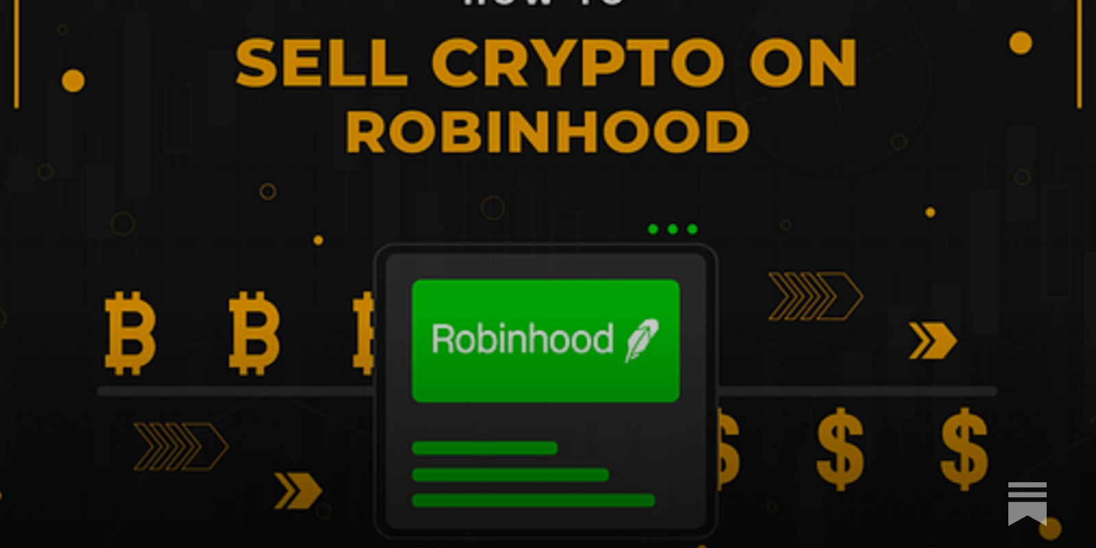 How to Sell Crypto on Robinhood - by Bradly Spicer