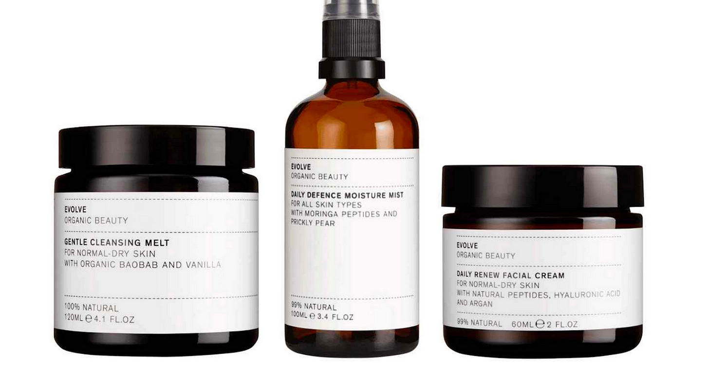 Daily Skin Essentials products by Evolve Beauty