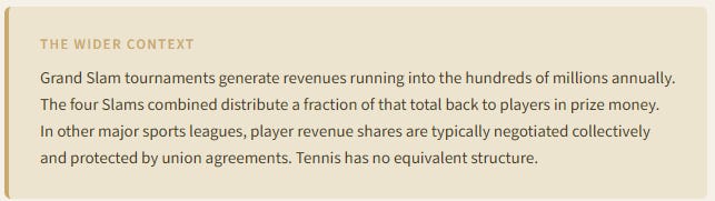Boycotts, unions and the fight for a fairer share: tennis players speak out on prize money