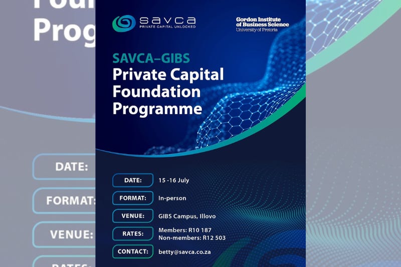 SAVCA-GIBS Private Capital Foundation Programme