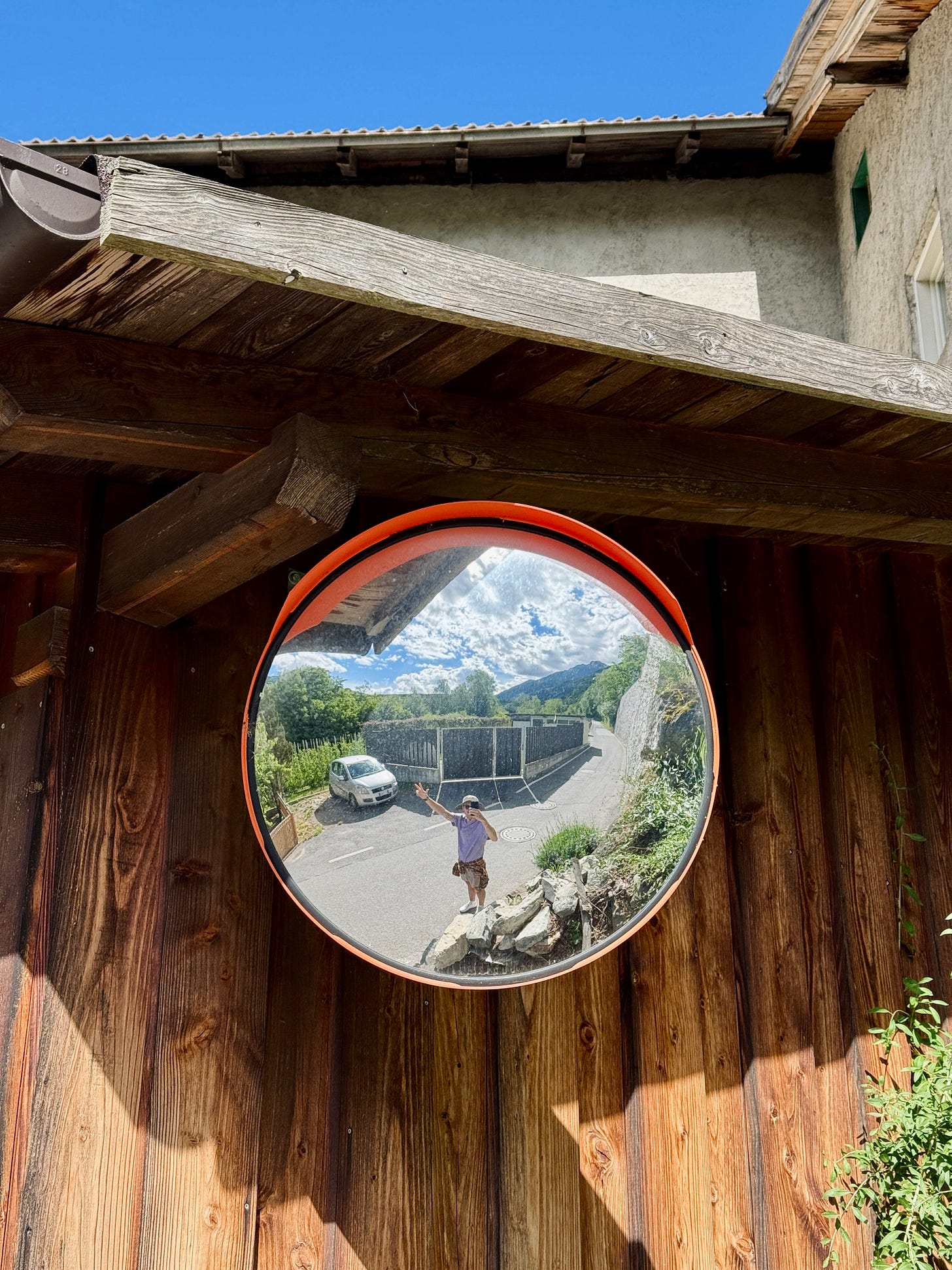 On the walk in South Tyrol, Italy.