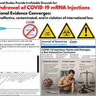 BREAKING: Three Peer-Reviewed Studies Provide Irrefutable Grounds for Immediate Market Withdrawal of COVID-19 mRNA Injections