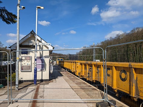 Engineering Works at Dore Junction