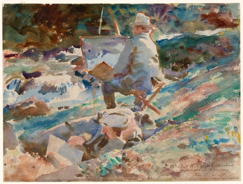 An Artist at His Easel | The Art Institute of Chicago