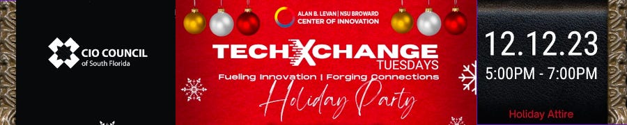 TECHXCHANGE TUESDAY: HOLIDAY PARTY EDITION