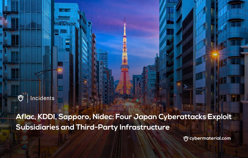 Four Major Breaches in Japan Share a Common Entry Point