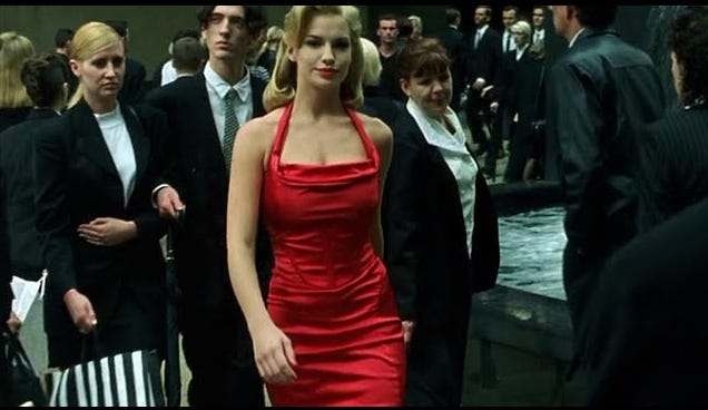 neo red dress Were You Looking at the Woman in the Red Dress? The Male Gaze in The MatrixNicole Erin Morse / Florida Atlantic University Flow