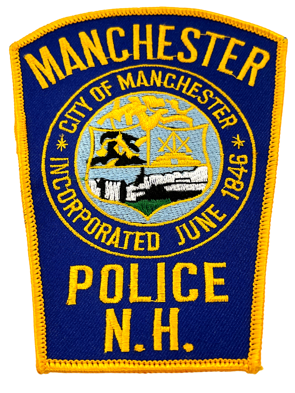 MANCHESTER POLICE NH PATCH