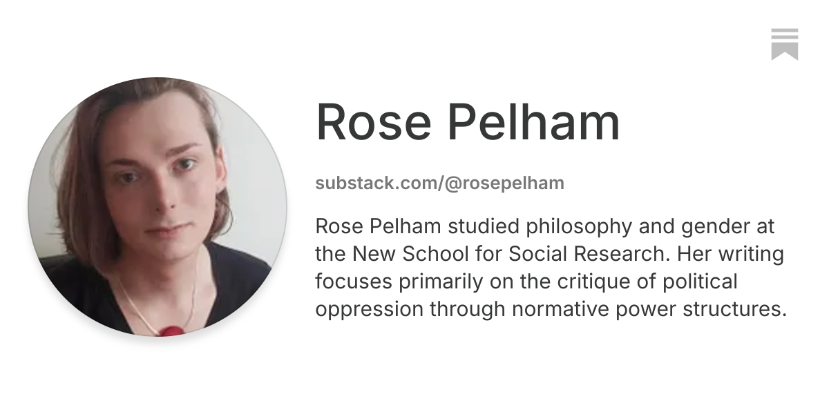 Rose Pelham | Substack