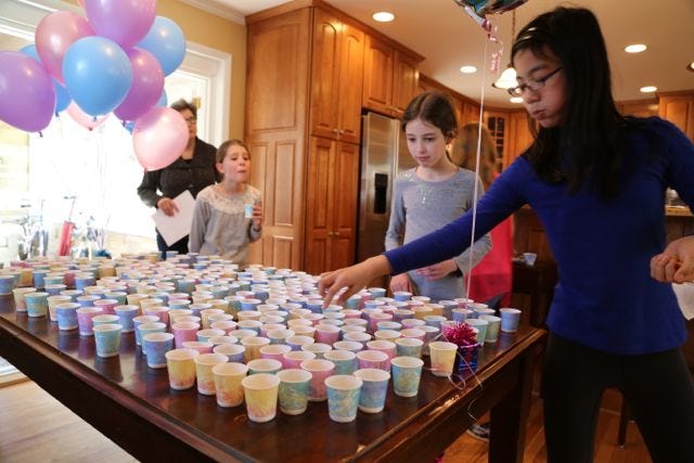 Pick a cup Pick a cup