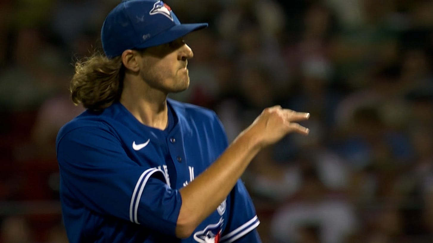Kevin Gausman fans 10 batters | 07/22/2022 | Toronto Blue Jays