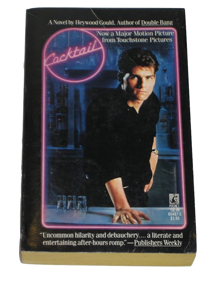 Cocktail: The Book. Yes, It Was a Book First. And a Really Weird One.