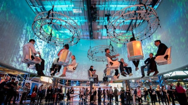 The sky meetings at C2 Montreal.