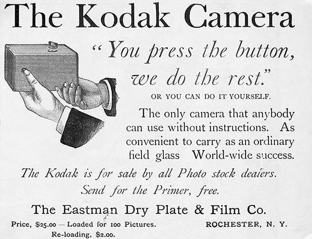 A Look Back to the first Kodak camera from 1888 : r/AnalogCommunity