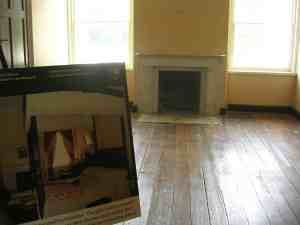 Interior room in the Arlington House.