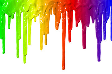 Paint dripping