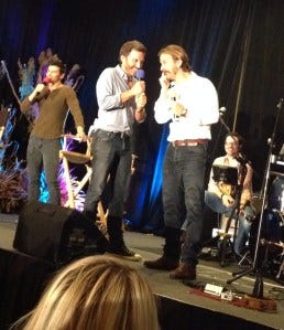 as Matt told a story about Gabriel and Chuck...