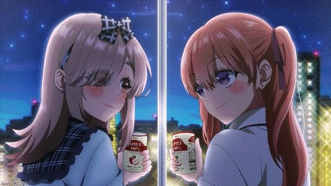Kakkou no Iinazuke S2 — Episode 7 — Erika Ai Toast Apple Juice