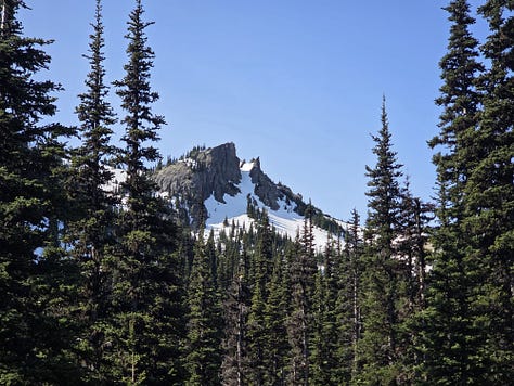 Olympic Mountains ski tour