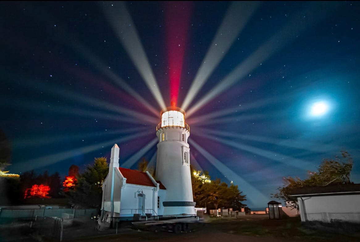 Stunning Images from the Dark: America's Lighthouses at Night