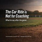 The Car Ride Home Playbook