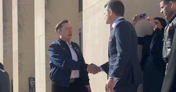 Hegseth says meeting with Elon Musk was about "innovation, efficiencies" -  CBS News