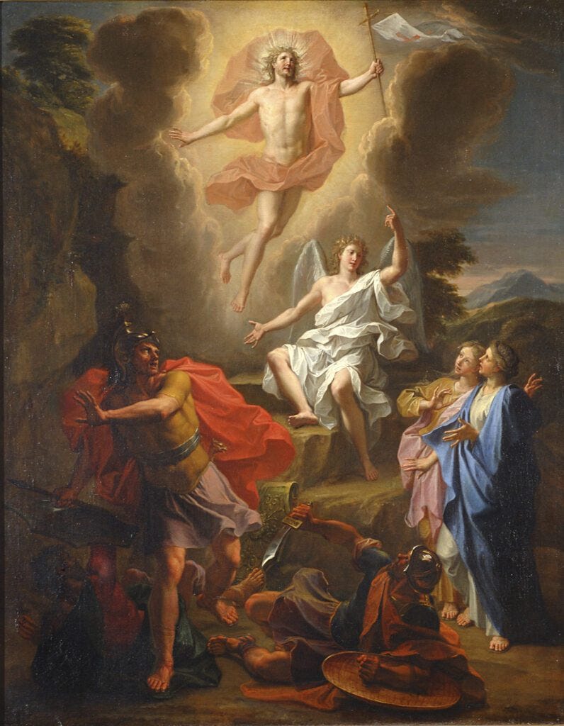 Darkness and Light in Noël Coypel's The Resurrection of Christ - ThinkND