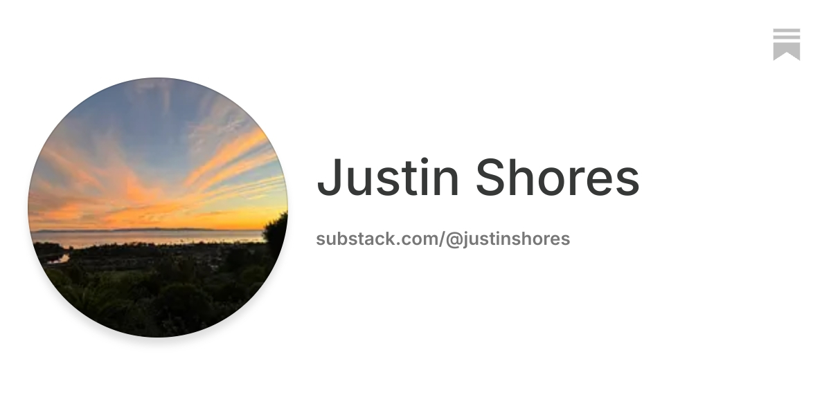 Justin Shores | Substack