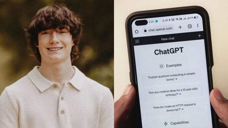 Pais de jovem encontrado morto se chocam ao descobrirem conversas dele com  o ChatGPT e processam OpenAI; empresa se manifesta - Hugo Gloss