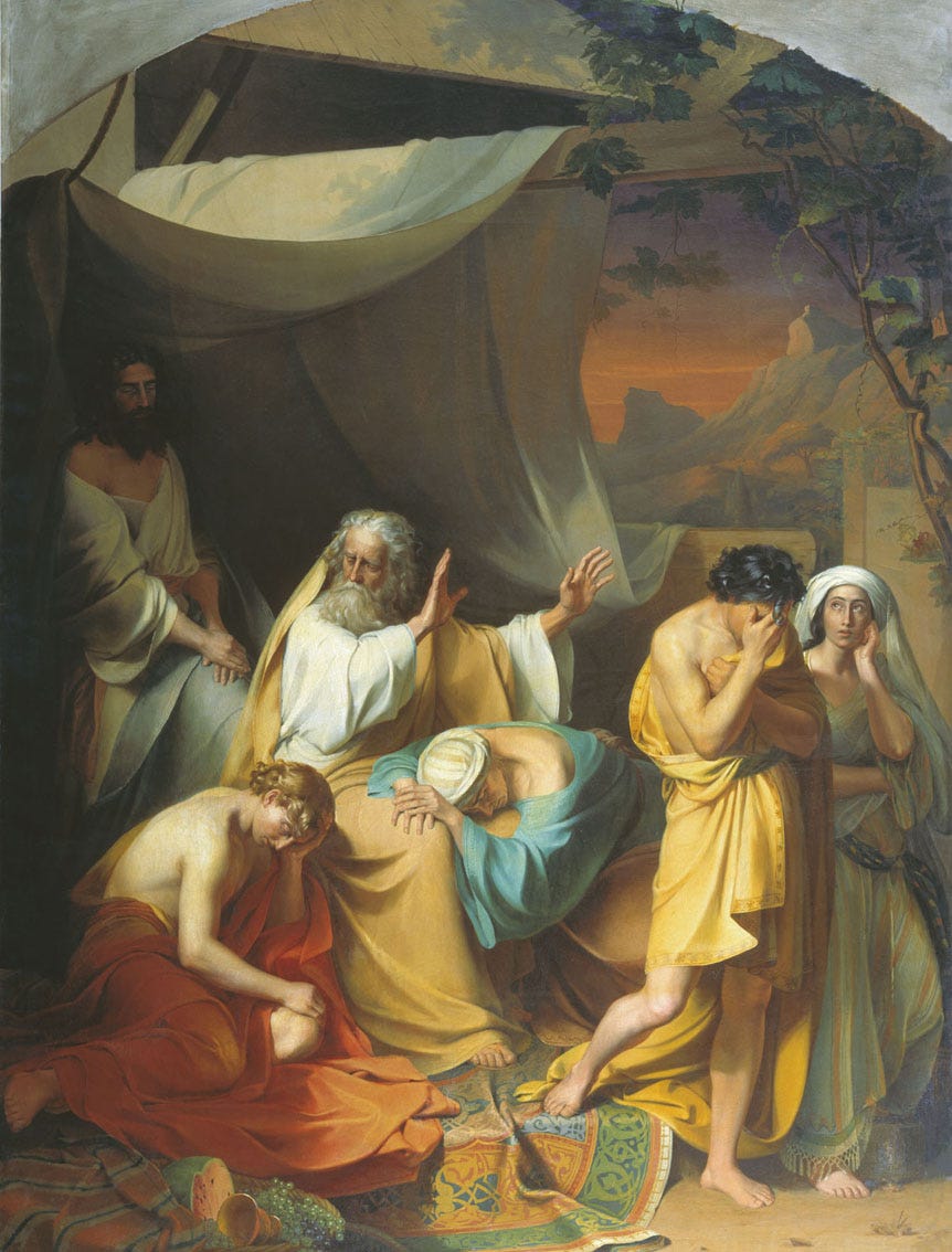 19世纪名画：诺亚诅咒含 Ivan Stepanovitch Ksenofontov