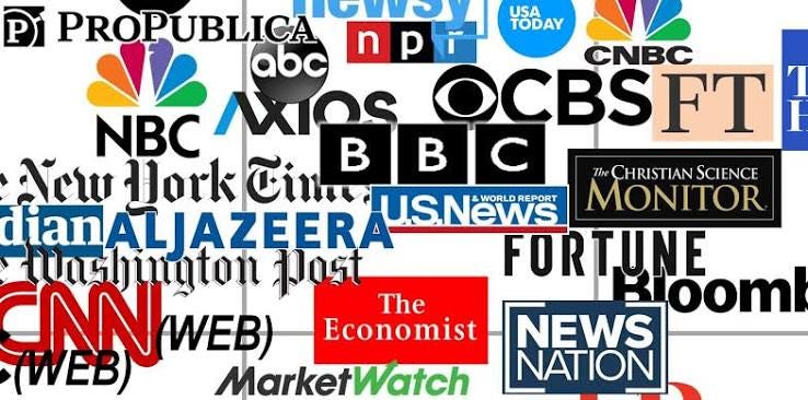 Use This Media Bias Chart To Determine News Reliability - Millennial Cities