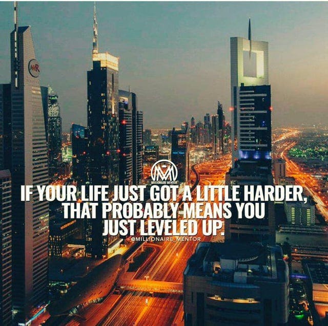 r/MotivationalPics - Leveled up <3