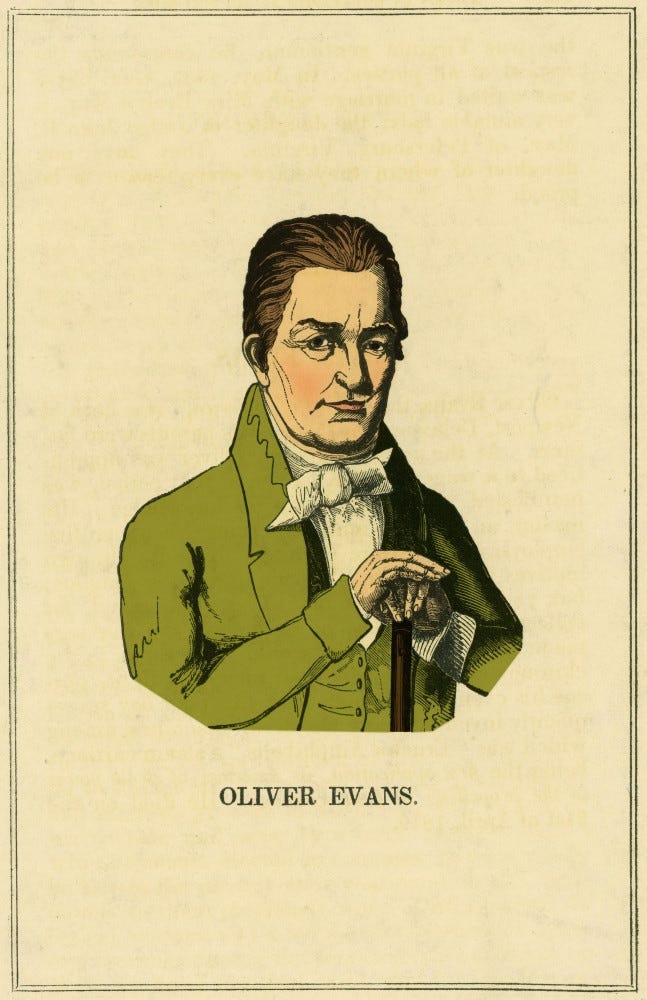 Oliver Evans, American Inventor Poster Print by Science Source - Item #  VARSCIBS4875