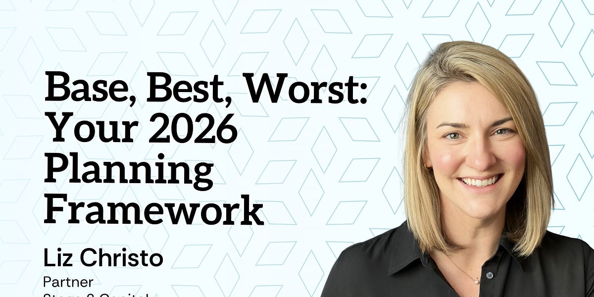 Base, Best, Worst: Your 2026 Planning Framework (5 minute read)