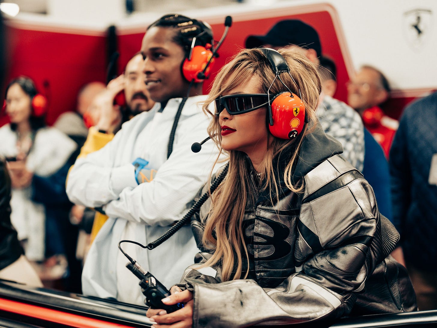 Inside the Ferrari Garage at the Las Vegas Grand Prix | Vogue