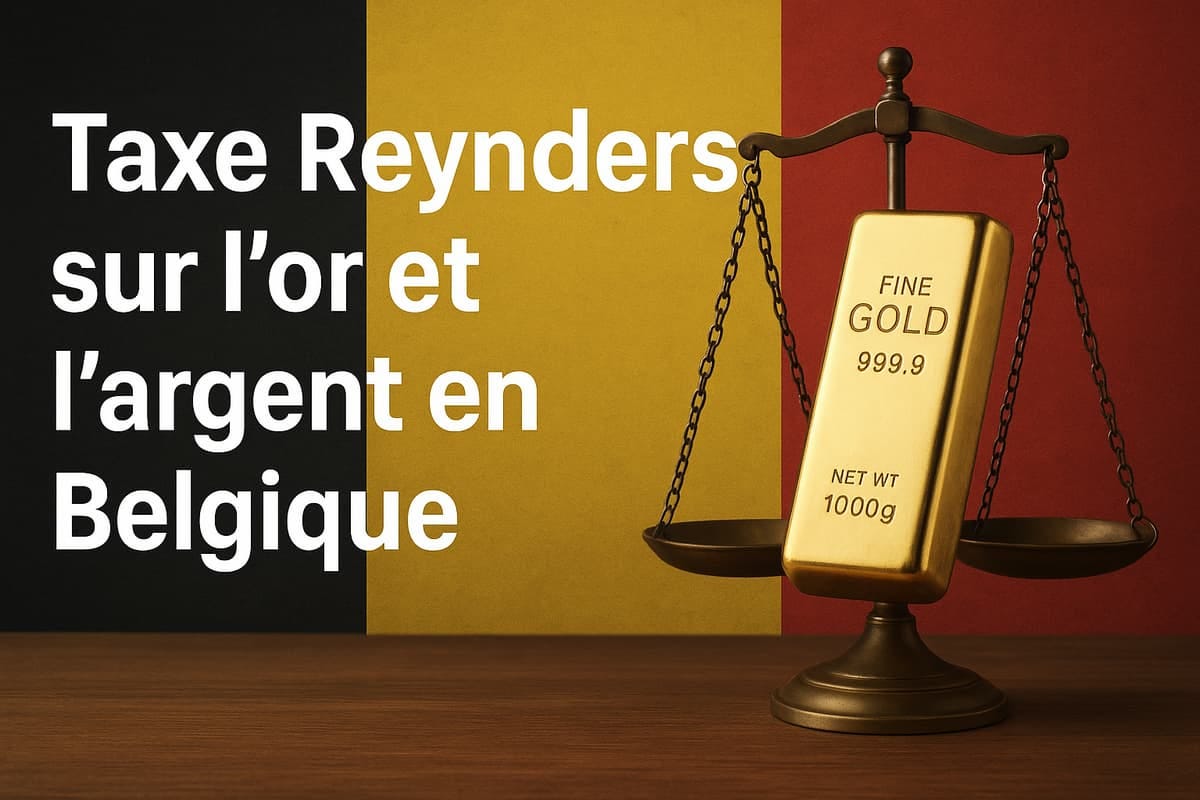 La taxe Reynders s'applique-t-elle sur les ETC sur l'or et l'argent en Belgique ?