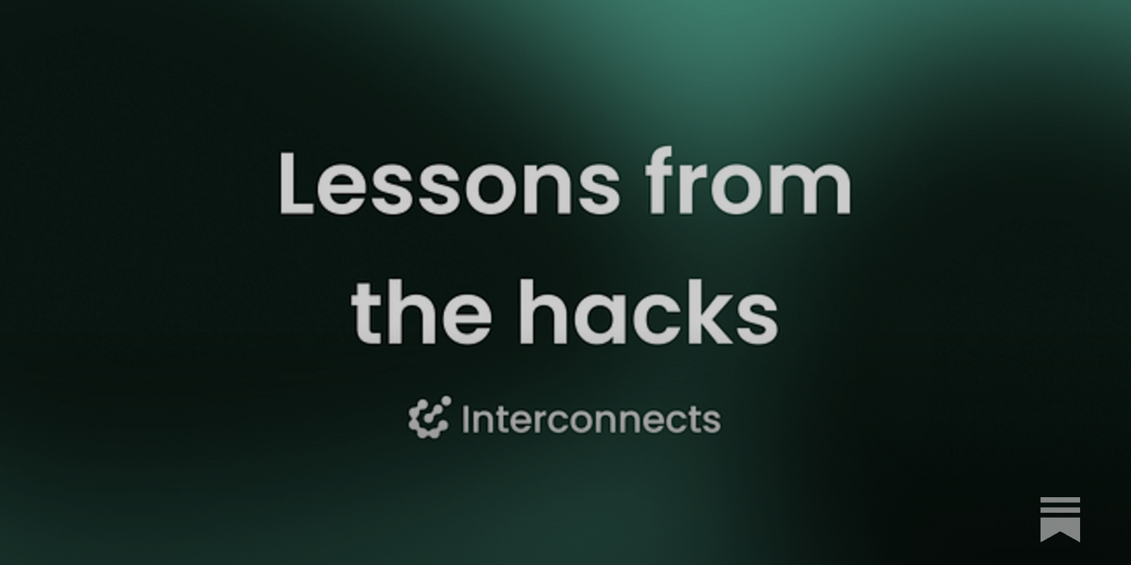 https://www.interconnects.ai/p/lessons-from-the-hacks social preview image