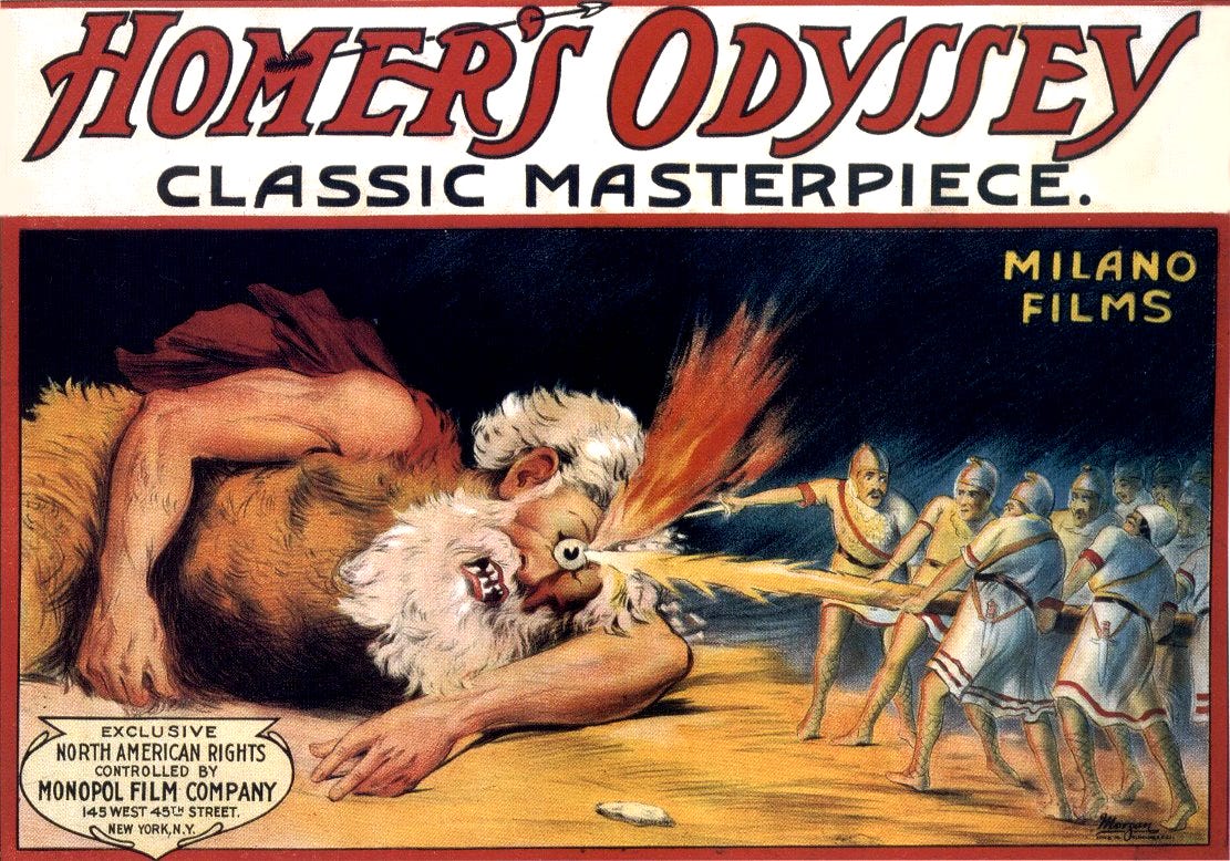 Homer's Odyssey (Short 1911) - IMDb