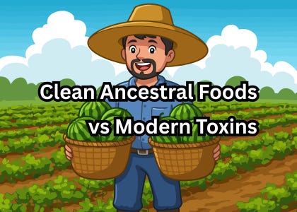 Clean Ancestral Foods vs. Modern Toxins
