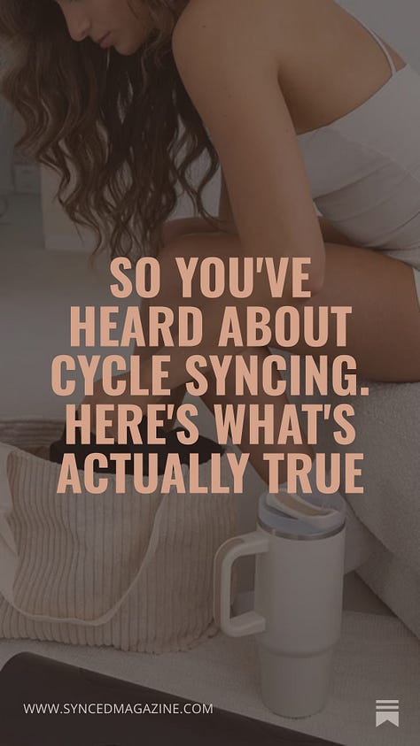cycle syncing
