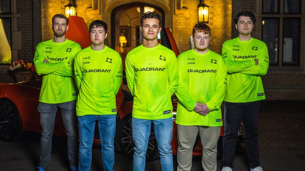 Lando Norris's Quadrant team prepare for Rocket League Championship Series  - iSportConnect
