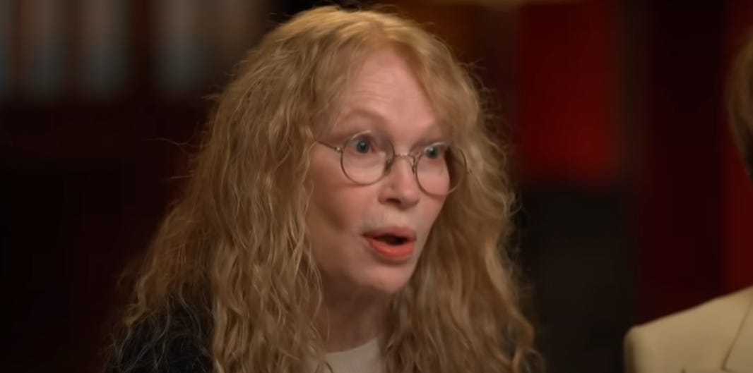 'Rosemary's Baby' Actress Mia Farrow Says "I'm All In For The Revolution" After Theorizing Donald Trump Will Start A World War