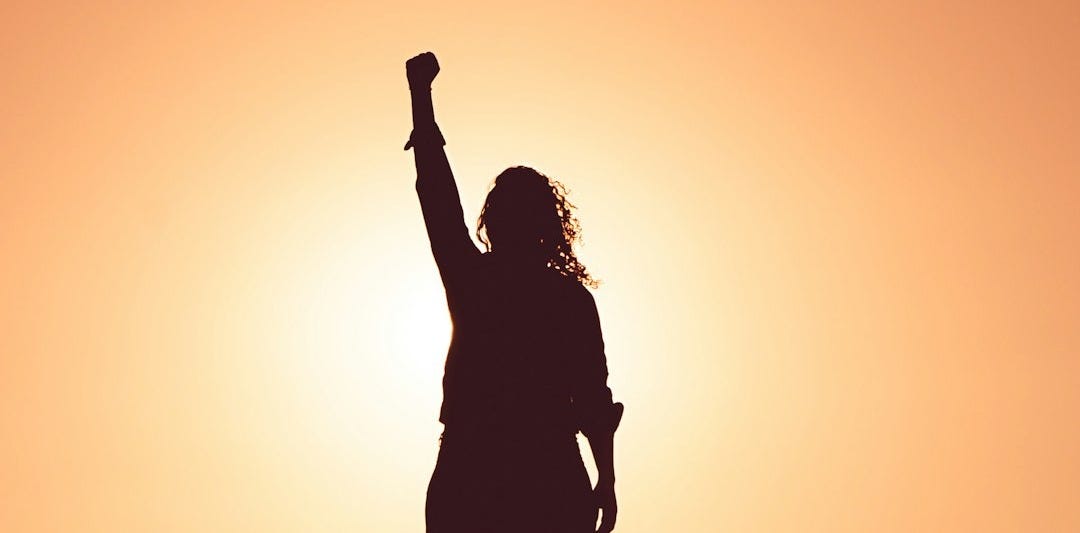 silhouette of personr