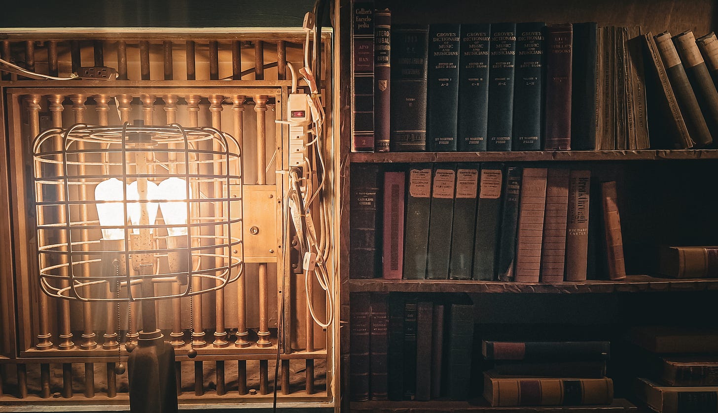 Inside The Last Book Store in Los Angeles.