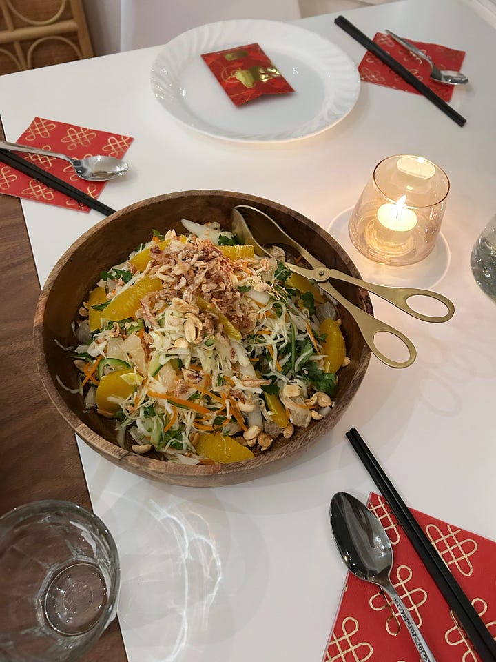 lunar new year celebratory foods