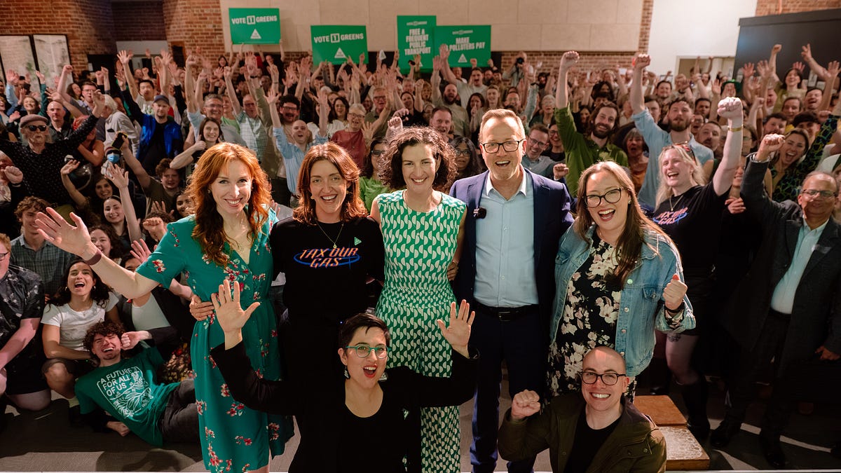 Can a refreshed Greens take it up to One Nation?