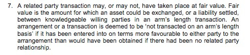 FFP Fair value
